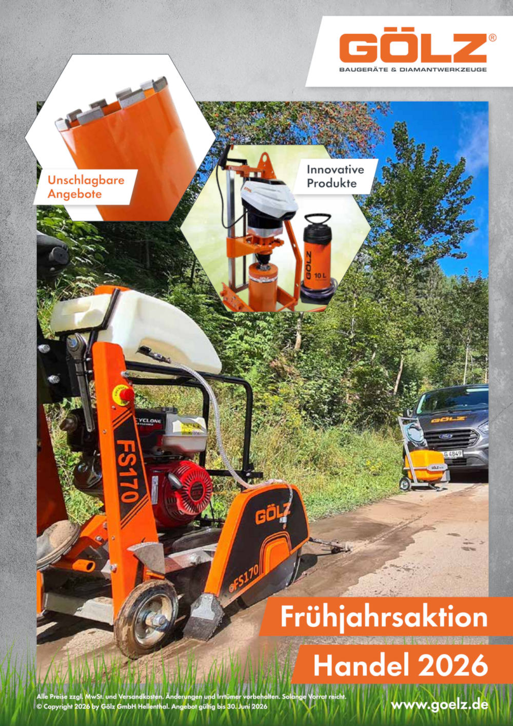 Aktion bis 30.06.2026 - GÖLZ Frühjahrsaktion
